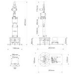 Robotic Arm Kit 6DOF Programming Robot Arm with 5 Servo, Handle, Mechanical Claw and More, PC Software APP Control with Tutorial