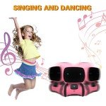 98K Kids Robot Toys for Girls and Boys, Voice Control and Touch Sensor Interactive Smart Talking Robots Intelligent Partner and Teacher with Singing, Dancing, Repeating, Toy Gifts for Kid Age 3 and Up