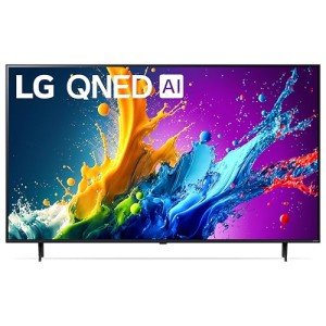 LG 65-Inch Class QNED80T Series LED Smart TV 4K Processor Flat Screen with Magic Remote AI-Powered with Alexa Built-in (65QNED80TUC, 2024)