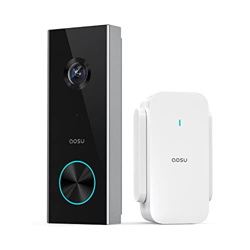 Battery-Powered 2K Wireless Doorbell Camera with AI