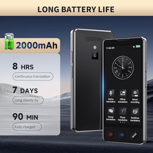 Portable AI Language Translator, 138 Languages Instant Voice