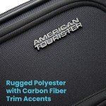 American Tourister 20" Expandable Softside Luggage, Black