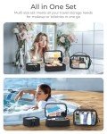 TSA-Approved Clear Toiletry Bag for Travel
