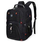 50L Travel Laptop Backpack with USB Port
