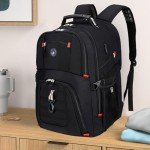 50L Travel Laptop Backpack with USB Port