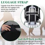 MATEIN Grey Anti-Theft Travel Laptop Backpack