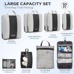 Compression Packing Cubes Set for Travel Essentials