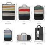Expandable Packing Cubes for Easy Travel Organising