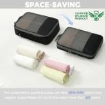 Expandable Packing Cubes for Easy Travel Organising