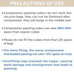 Expandable Packing Cubes for Easy Travel Organising