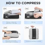 Compression Packing Cubes Set for Travel Essentials