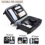 Veken Travel Packing Cubes Set - 8 Sizes