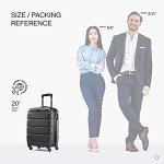 Samsonite Expandable 20-Inch Carry-On Luggage - Black