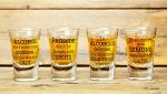Lillian Rose Set of 4 Party Shot Glasses