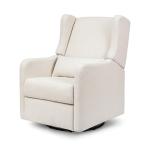 Cozy Cream Glider Recliner for Your Man Cave