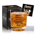 Funny Whiskey and Bourbon Glasses for Men