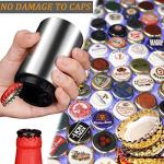 Two Metal Pop-the-Top Beer Bottle Openers