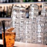 Set of 6 Stackable 12.5oz Drinking Glasses
