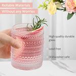 Vintage Hobnail Glassware Set of 6 Tumbler Cups