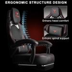 VITESSE Big & Tall Gaming Chair with Footrest