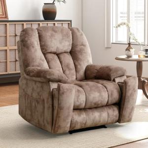 Phoenix Manual Recliner Chair with Massage and Heat