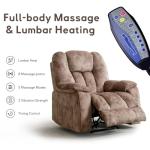 Phoenix Manual Recliner Chair with Massage and Heat