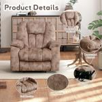 Phoenix Manual Recliner Chair with Massage and Heat