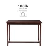 Dark Espresso 42-Inch Height Bar Table
