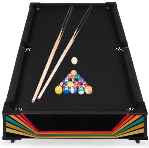40in Tabletop Billiard Pool Table with Accessories