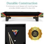 40in Tabletop Billiard Pool Table with Accessories