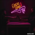 Bada Bing Neon Girl LED Sign for Man Cave
