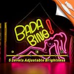 Bada Bing Neon Girl LED Sign for Man Cave
