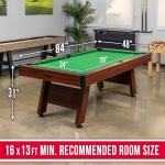 GoSports 7 ft Billiards Pool Table for Game Room