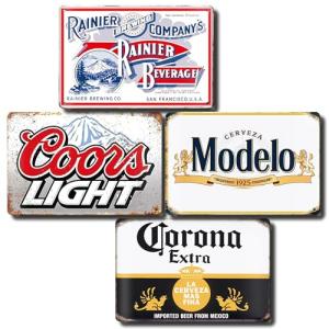 Beer Sign Set for Man Cave Decor – 4 Pcs
