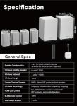AWOL VISION ThunderBeat Wireless Surround Sound System