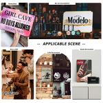 Beer Sign Set for Man Cave Decor – 4 Pcs