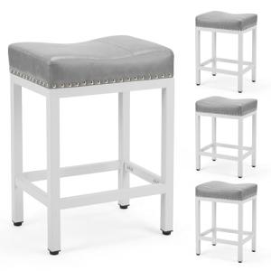 Set of 4 Modern 24 Inch Bar Stools