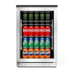 20-Inch Glass Door Beverage Fridge Cooler