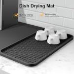 Silicone Bar Mat with Detachable Drying Pad