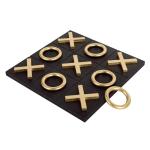 Classic Wooden Tic Tac Toe Game Board