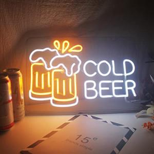 Cheers Neon Beer Wall Sign for Man Cave