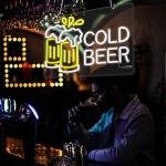 Cheers Neon Beer Wall Sign for Man Cave