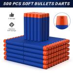 500 Official Nerf N-Elite Series Foam Bullets