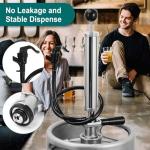 8" American D-System Keg Tap Pump Kit
