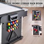 VEVOR 3-in-1 Rotating Game Table Set
