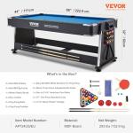VEVOR 3-in-1 Rotating Game Table Set