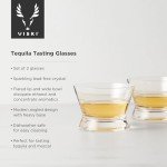 Viski Crystal Tasting Glasses for Spirits - Set of 2