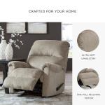 Stonemeade Casual Manual Rocker Recliner, Light Brown