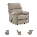 Stonemeade Casual Manual Rocker Recliner, Light Brown