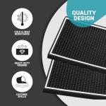 Rubber Bar Mat for Home, Coffee, and Cocktails